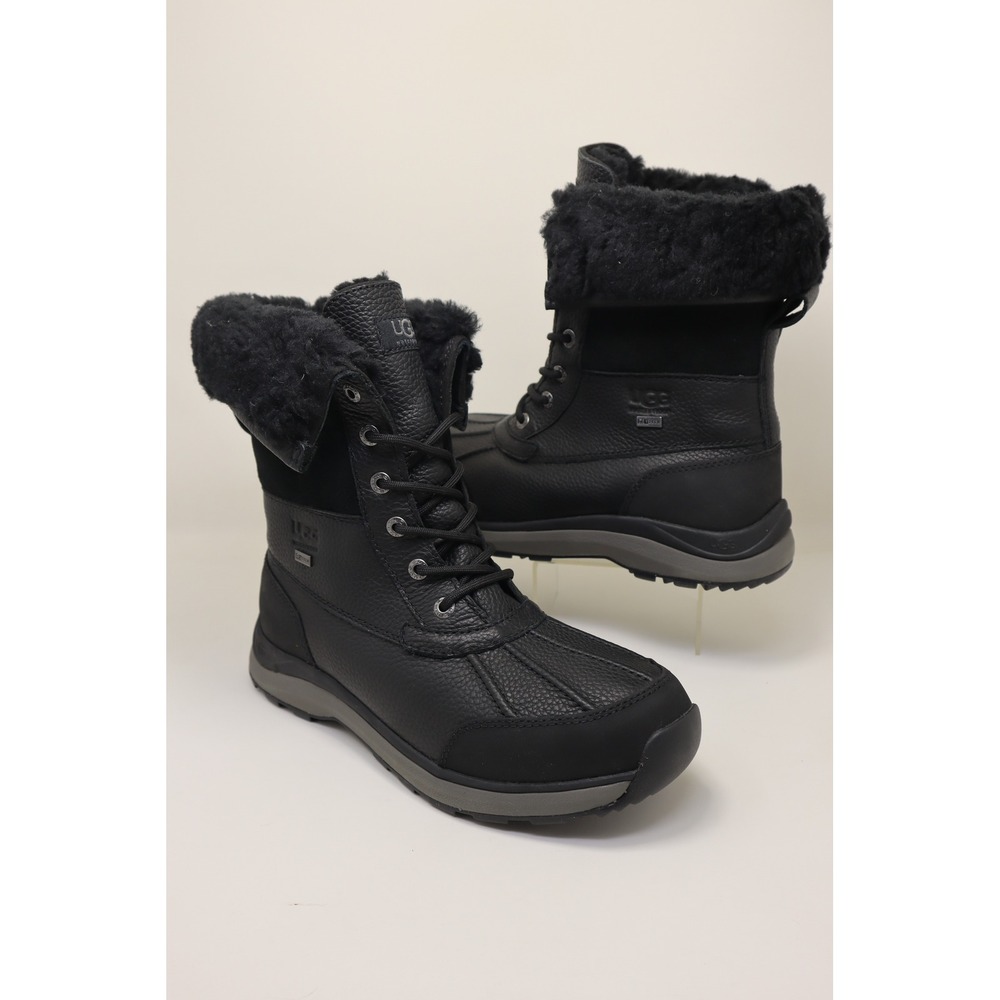 UGG Adirondack III Womens Size 9 Waterproof Winter Boots Black 1095141 NWOB